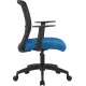 Офисное кресло CACTUS CS-MC333-BKBL черный/темно-синий