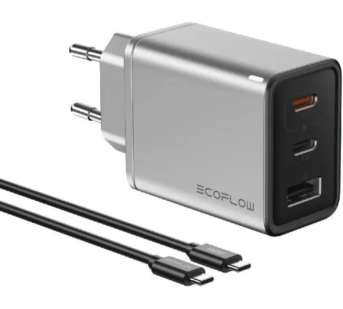 Сетевое зарядное EcoFlow Rapid GaN Charger 65W