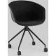Офисное кресло Stool Group LIBRA SL-7040ZB рогожка черный/черный
