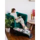 Шезлонг Amarobaby Baby Time AB21-25BT/03 бежевый