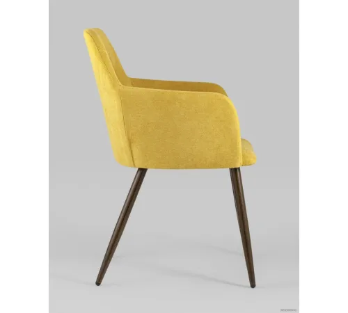 Стул с подлокотниками Stool Group Кинг желтый