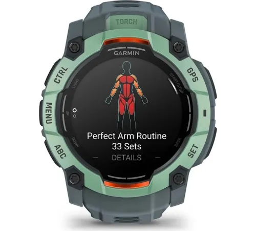 Умные часы Garmin Instinct 3 50 мм зеленый