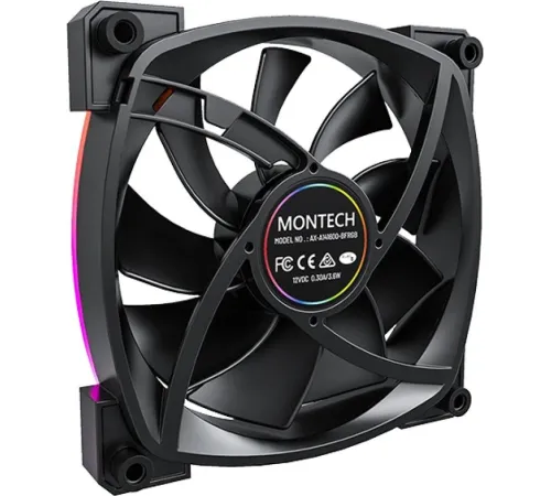 Вентилятор для корпуса Montech AX140 PWM черный