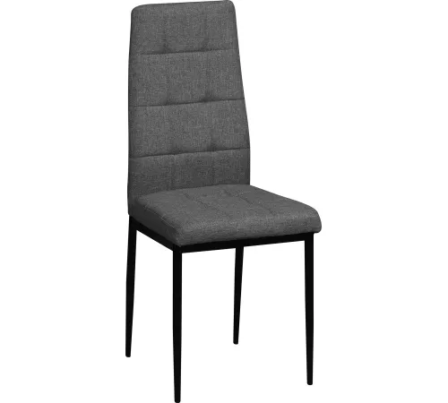 Стул Mio Tesoro Джия DC-060KD темно-серый/черный