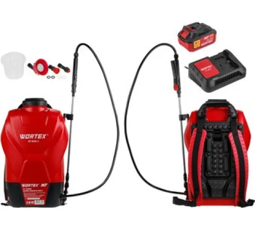 Аккумуляторный опрыскиватель Wortex KS 1640 Li ALL1 XLT SET 1335856 с 1-им АКБ
