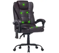 Кресло CACTUS CS-CHR-OC03M-BR коричневый