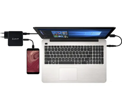Сетевое зарядное LUXA2 EnerG Bar 65W PO-UWC-PC65BK-01