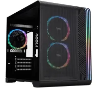Корпус 1stPlayer VT6 с тремя вентиляторами FS7, черный