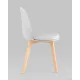 Стул Stool Group Fog с подушкой SL-7022DM светло-серый, деревянные ножки