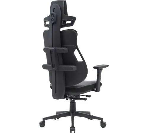Игровое геймерское кресло CACTUS CS-CHR-DUO-GYBK серый/черный