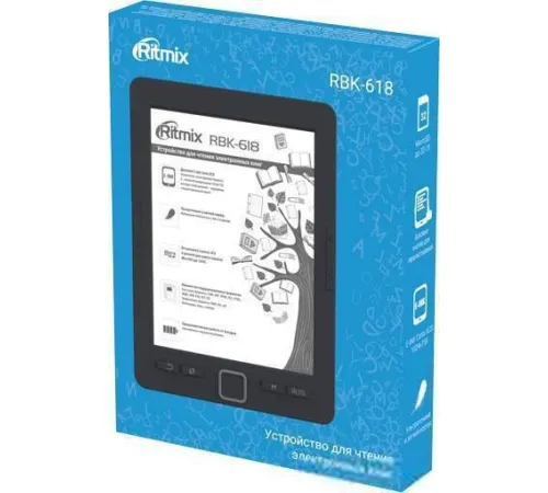 Электронная книга Ritmix RBK-618