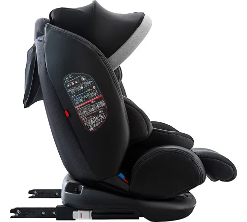 Детское автокресло Indigo Max-X ST-3 графит