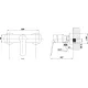 Смеситель Esko Singapore SB 80