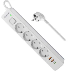 Сетевой фильтр Defender DFS 143 3 м