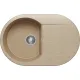 Кухонная мойка Polygran Atol-760 песочный 302